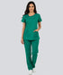 Women’s 4-Pocket Asymmetrical Neck Scrub – Cotton-Polyester
